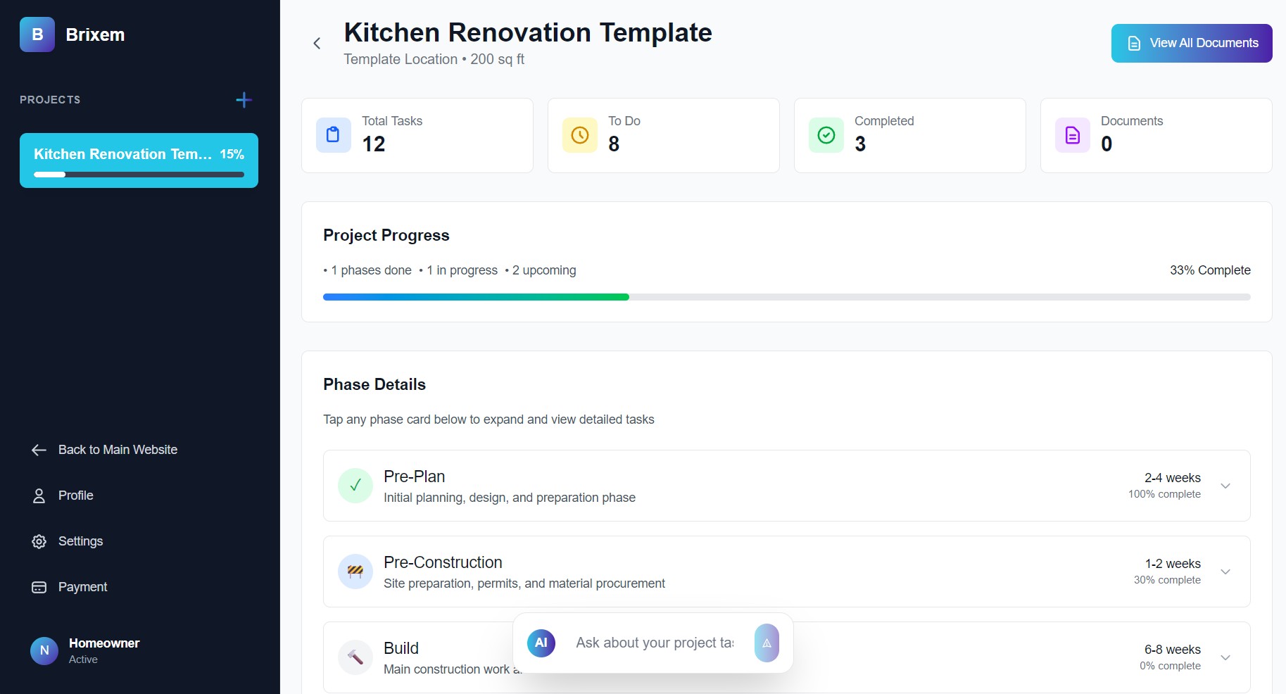 Feature Dashboard